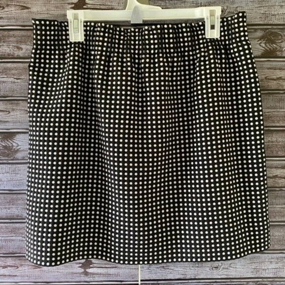 NWT‎ J Crew Factory Women's Polka-Dot Skirt Size 14 - Picture 2 of 6